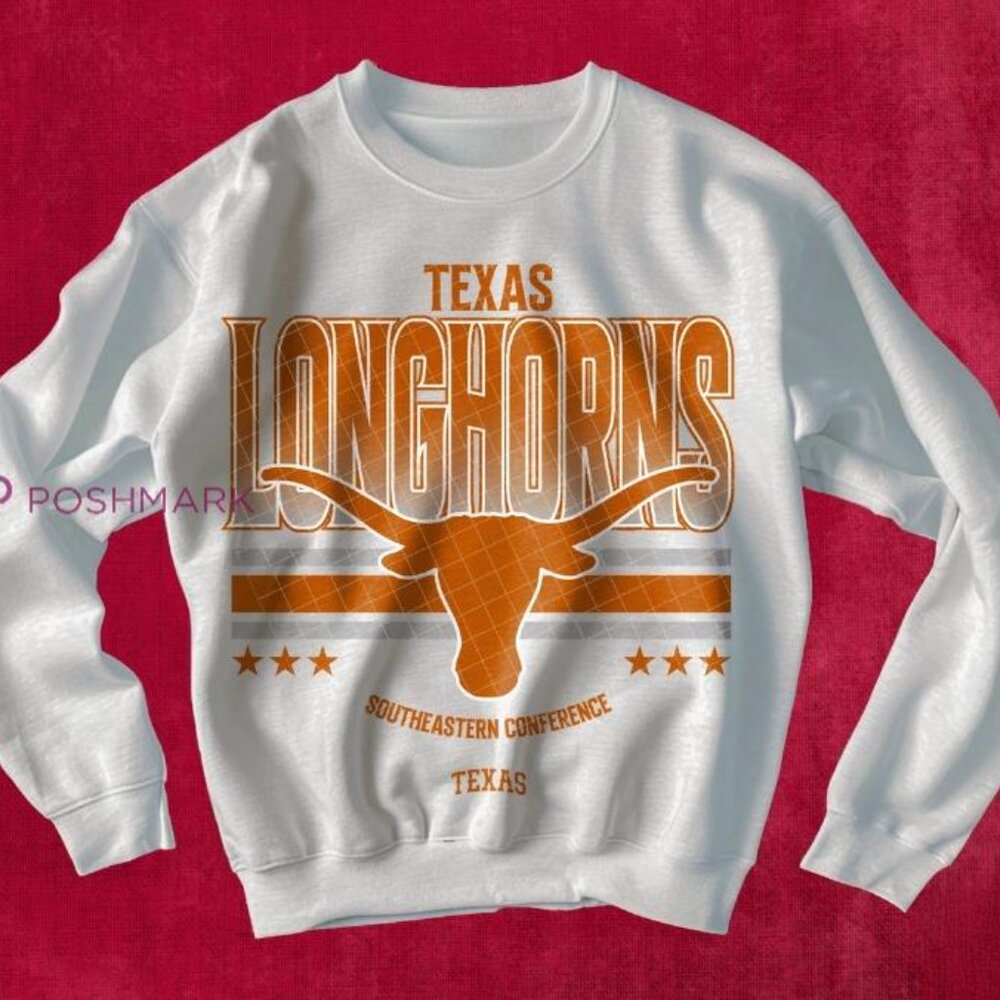 Texas Longhorns Ncaa sweatshirt shirt retro luismercado3533